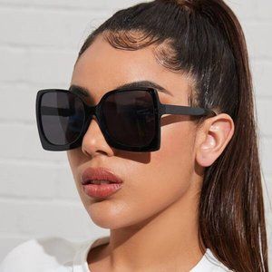 Square Acrylic Frame Sunglasses